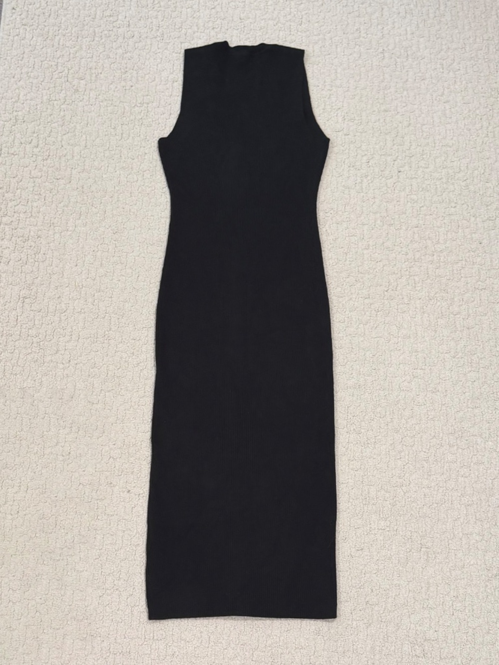 Open Edit Zipper Ribbed Knit Dress Size Small  - Picture 6 of 6